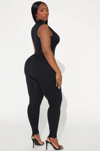 Johanna Seamless Jumpsuit - Black