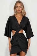 Run The Night Satin Mini Dress