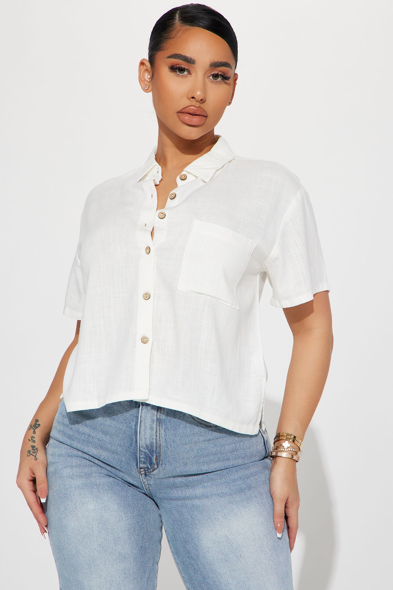 Just Another Day Linen Shirt