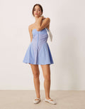Blue White