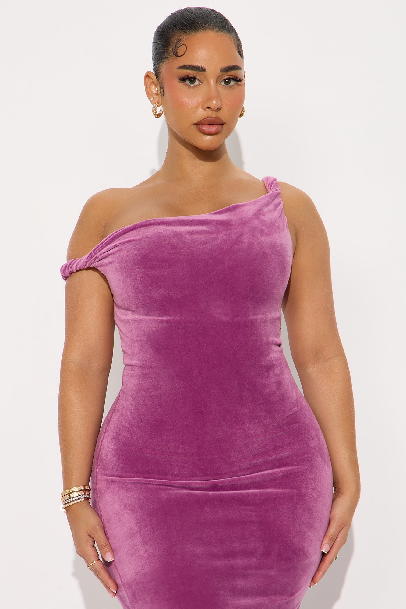 Season Of Slay Velour Gown
