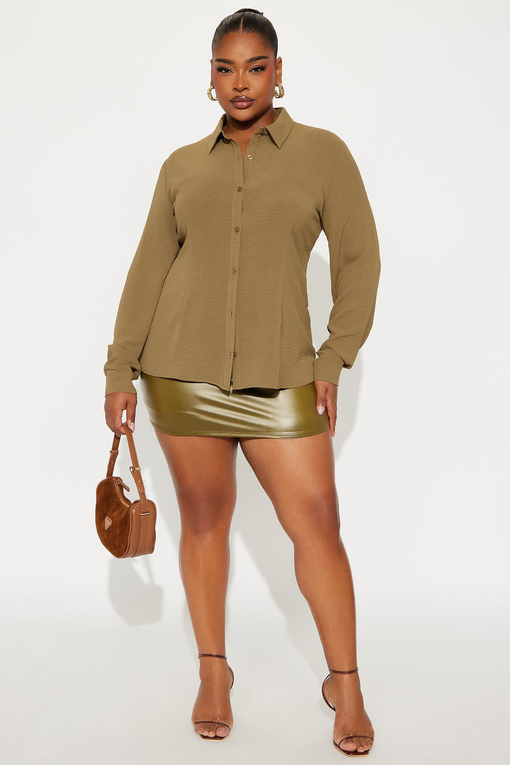 Sweet Escape Airflow Shirt - Olive