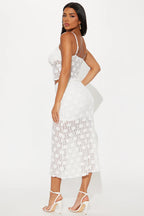 Anaisha Tank Top And Maxi Skirt Set - Off White