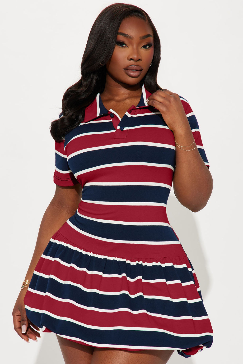 Navy/ Red
