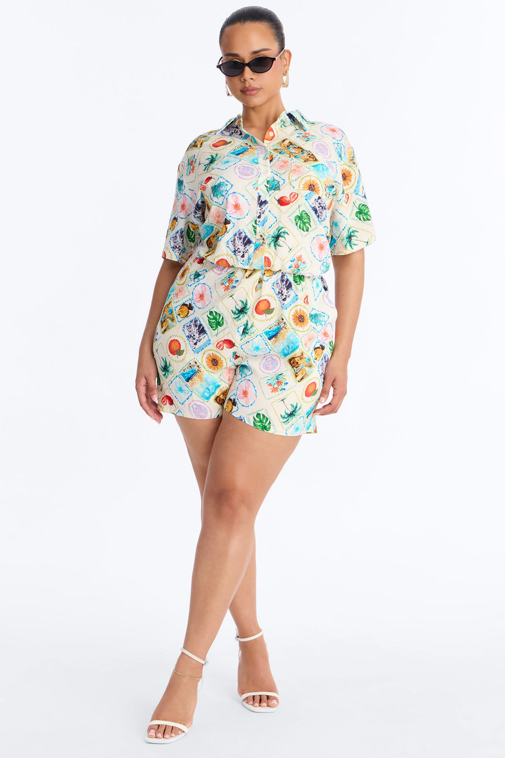 IIany Linen Romper