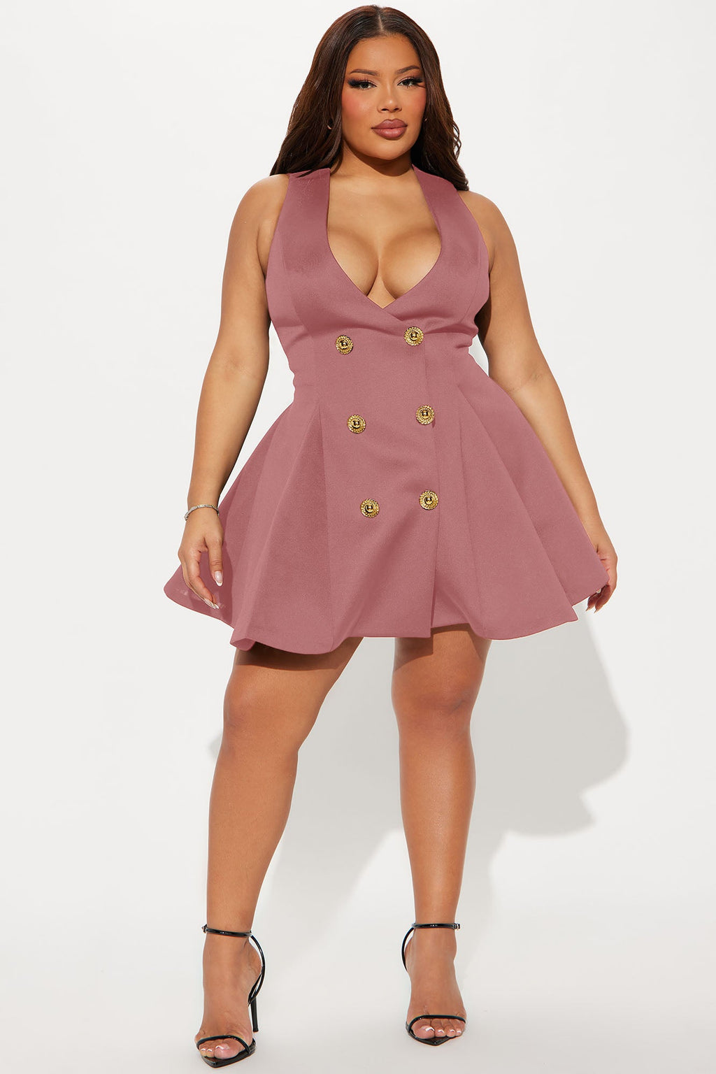 Queen Of Everything Pleated Mini Dress