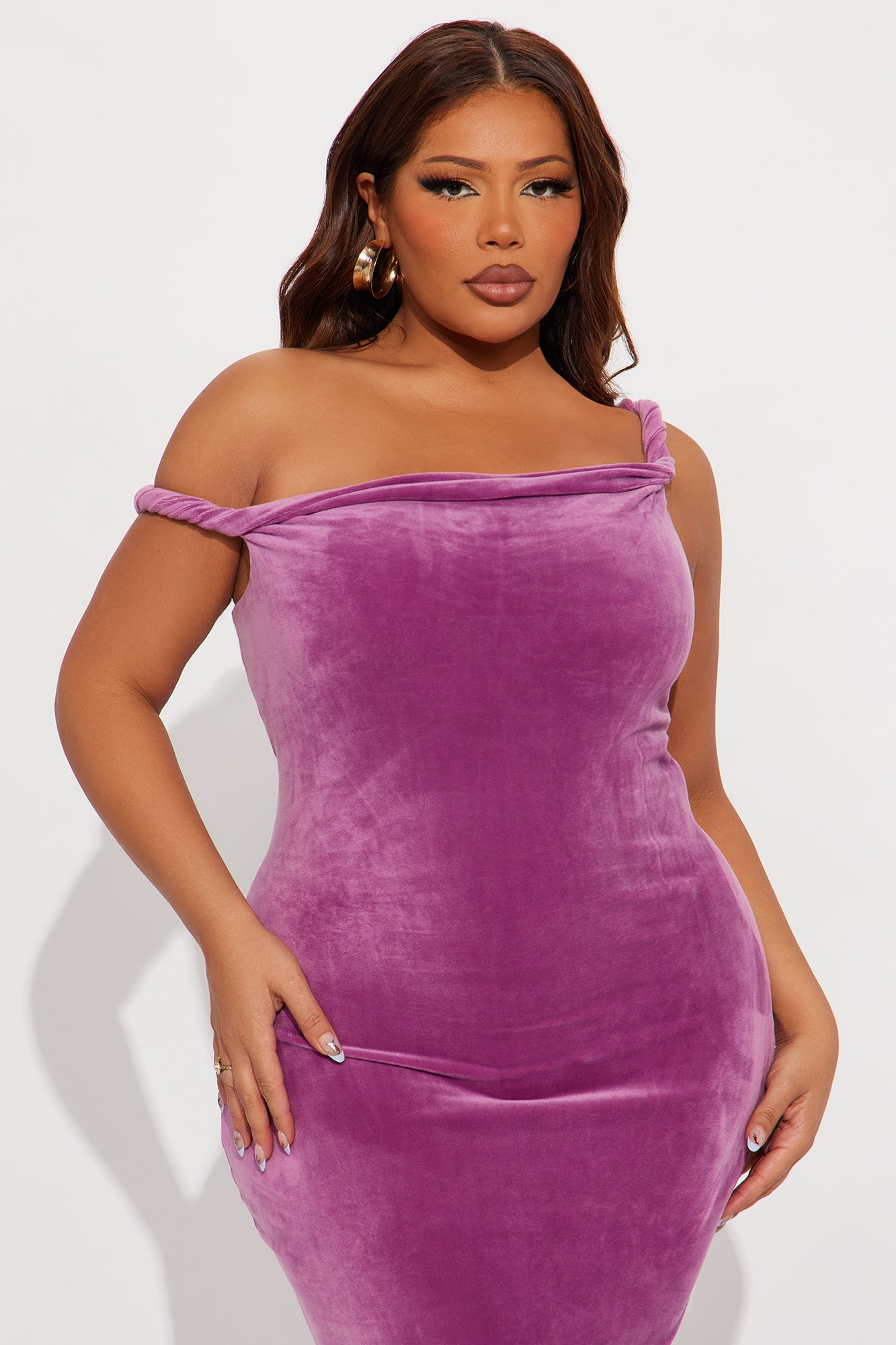 Season Of Slay Velour Gown