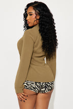 Sweet Escape Airflow Shirt - Olive
