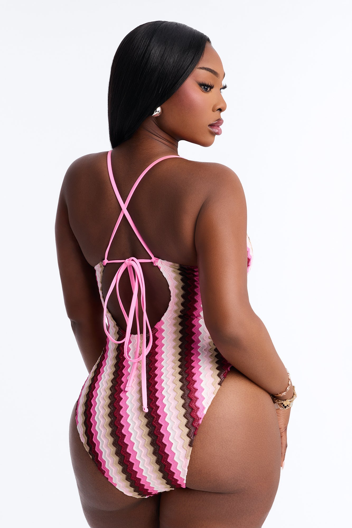 Clarabelle Crochet 1 Piece Swimsuit