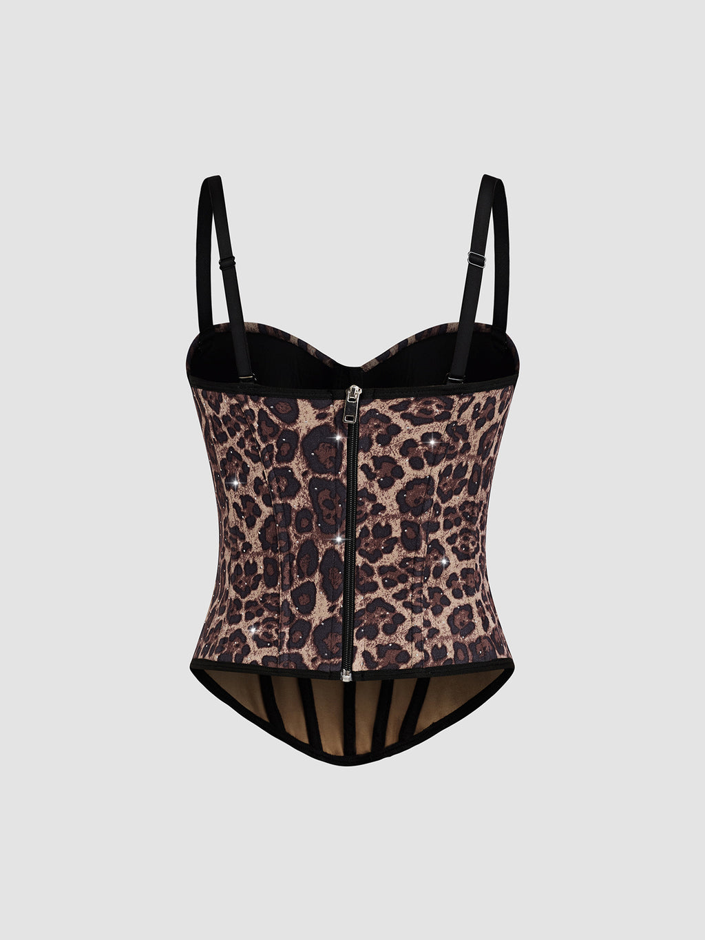 Spots On Leopard Crop Cami Top