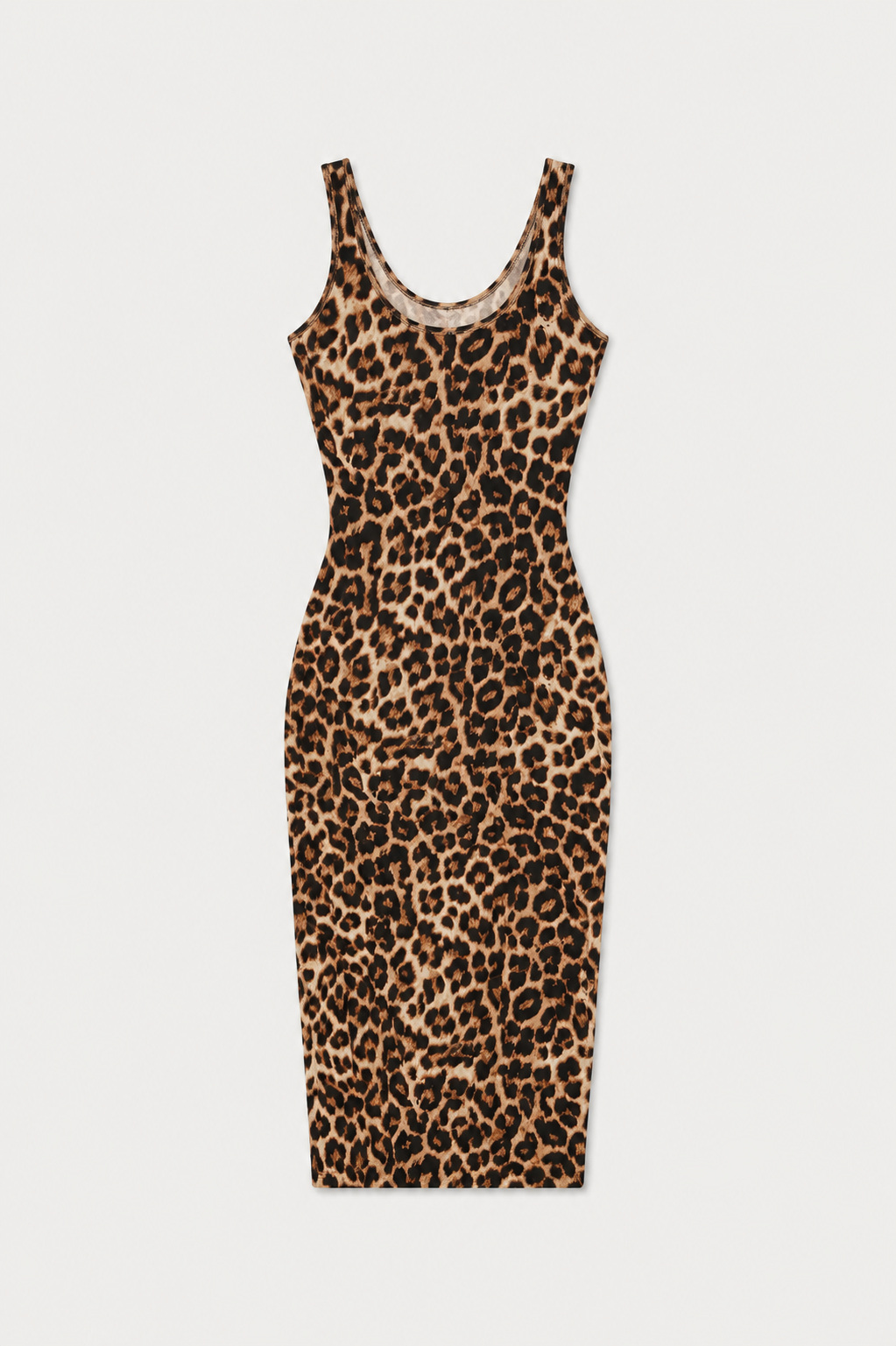 Out & About Printed Midi Dress – Leopard