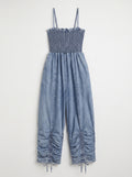 Chambray Jumpsuit – Medium Wash