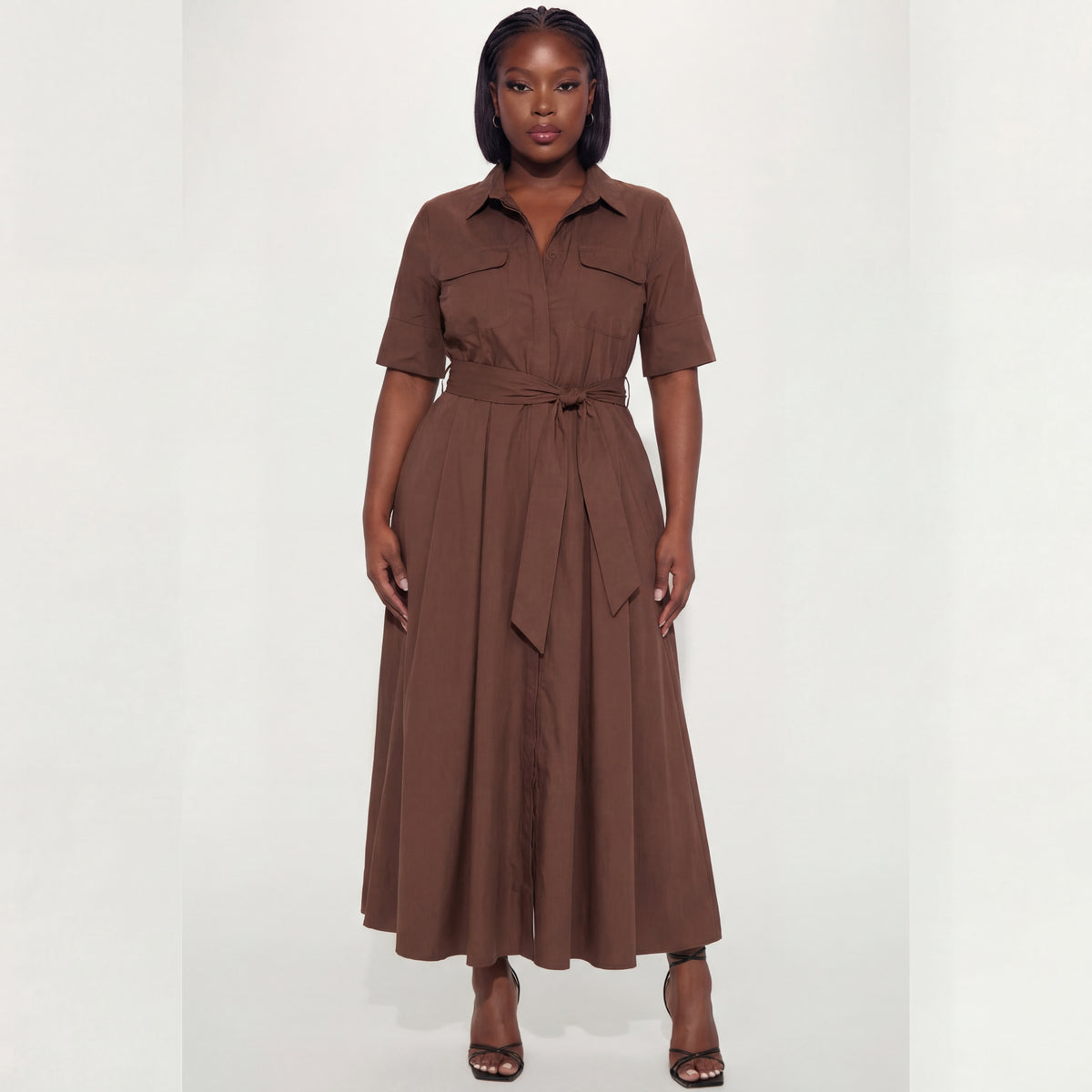 red dress brown belt Pretty In Poplin Bow Shirt Midi – sheslaybymarie YOUR ZOO SIZE:EXTRA LARGE Poland Mini FAQ How Style SKU: F-DRS-LSL-DART-MAXI La Femme 32704