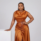 Sophisticated Sleeveless Ruffle Midi Dress