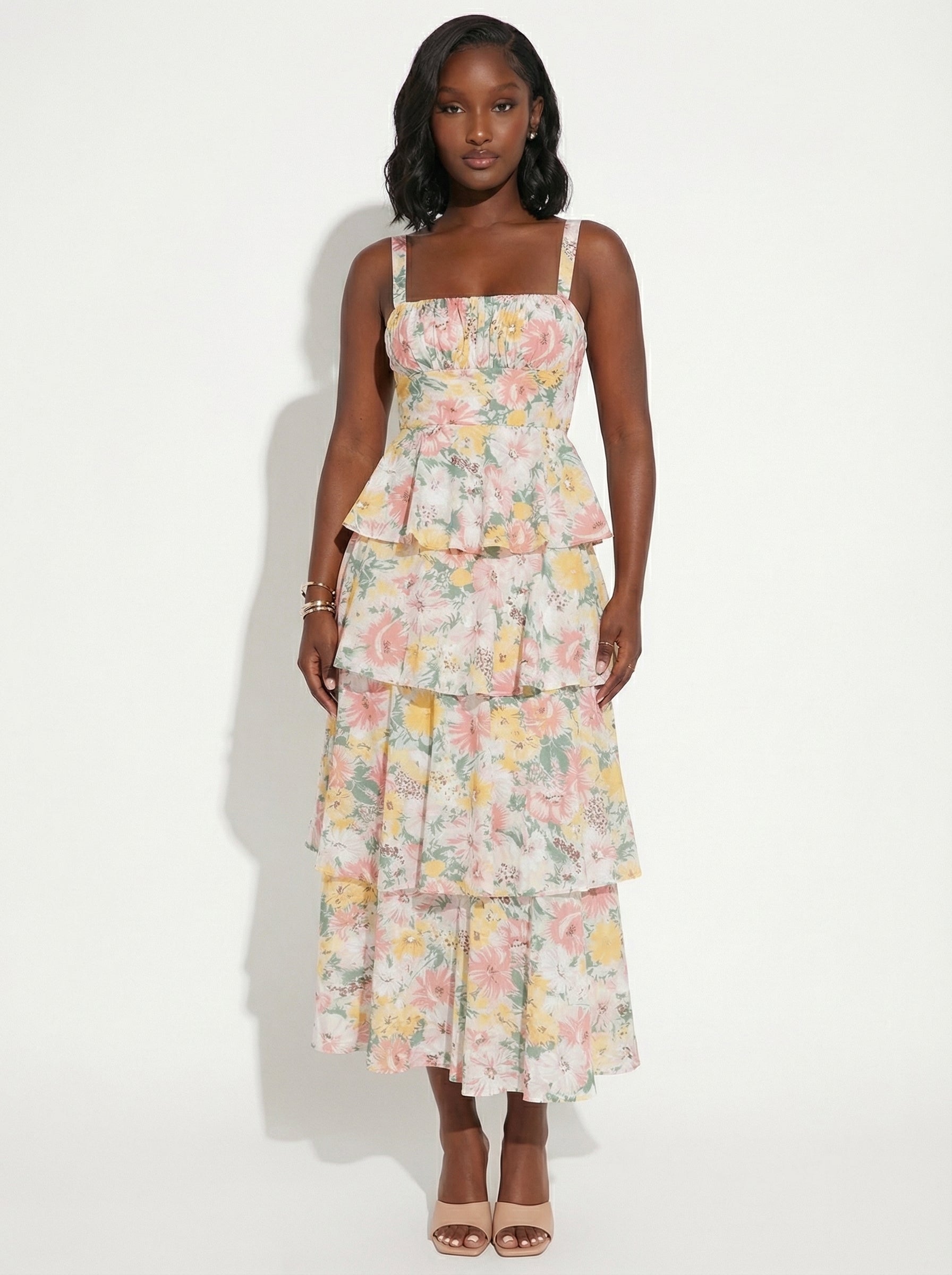 In My Floral Era Butterfly Knot Maxi Dress