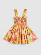 Somewhere Warm Sleeveless V-Neck A-Line Mini Dress