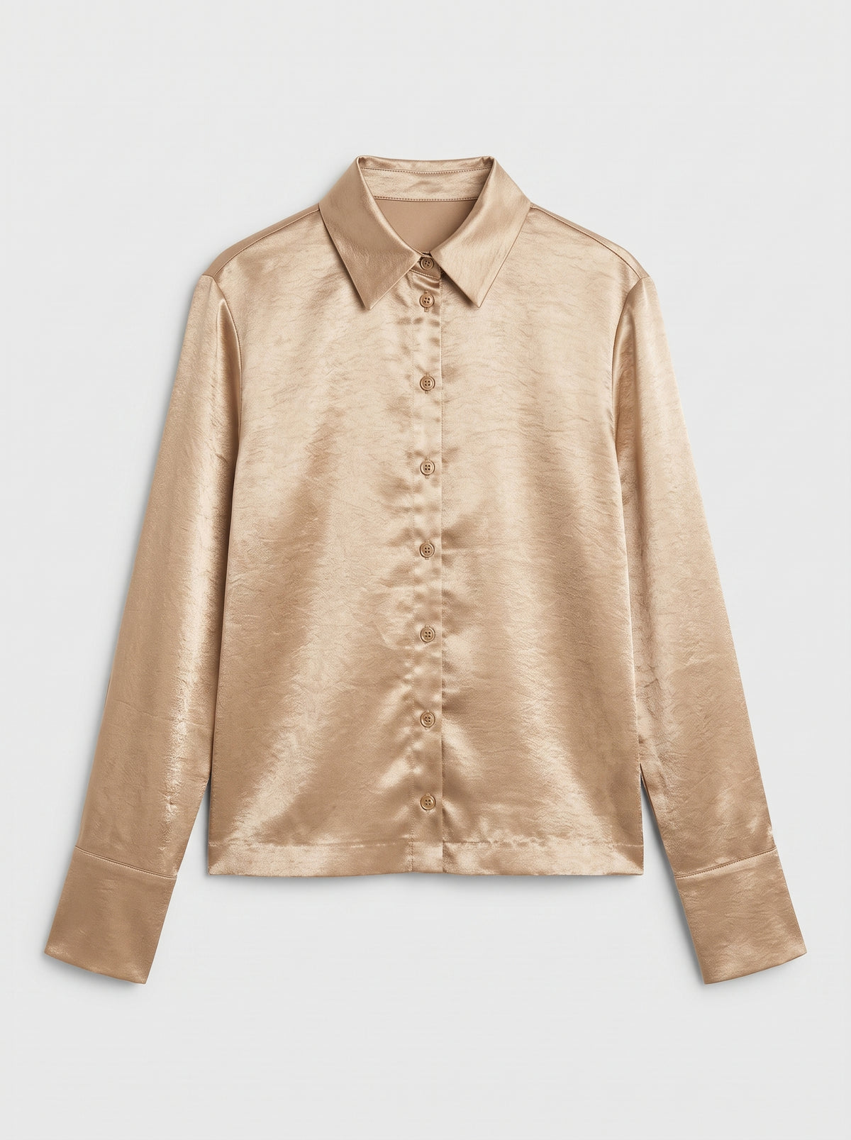 Sleek Satin Shirt – Exclusive Energy