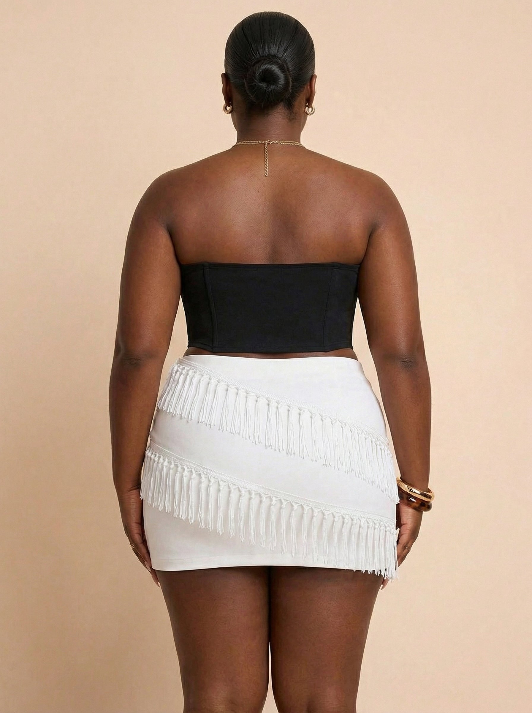 VaVaBold Women'S Solid Color Bandeau Top