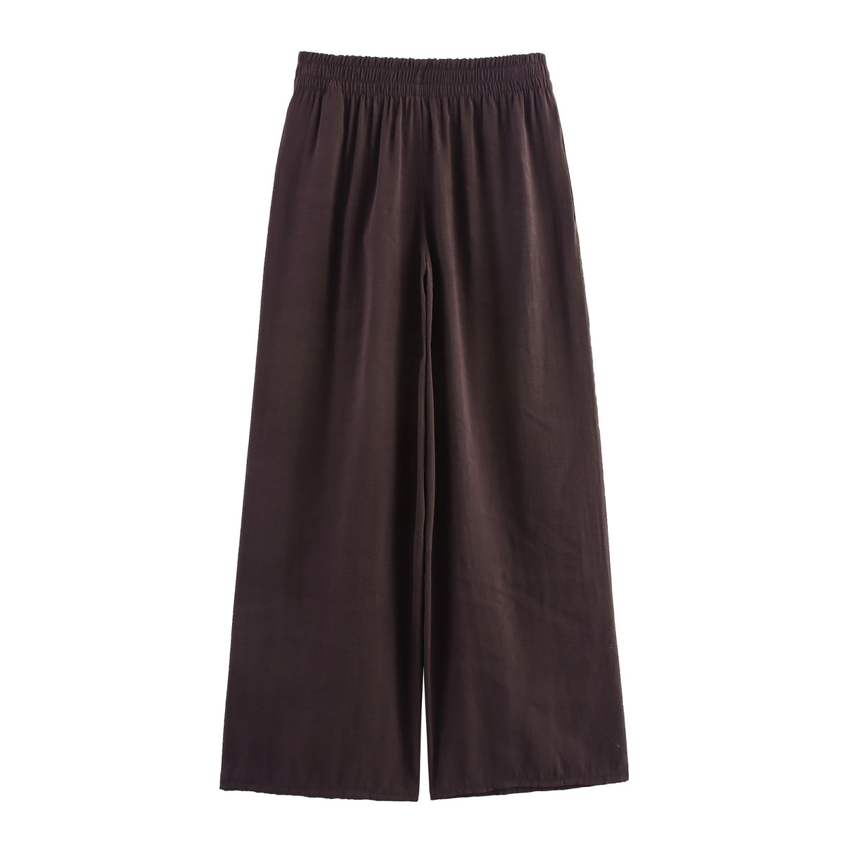 Cocoa Executive Bow Lapel Blouse & Trouser Set