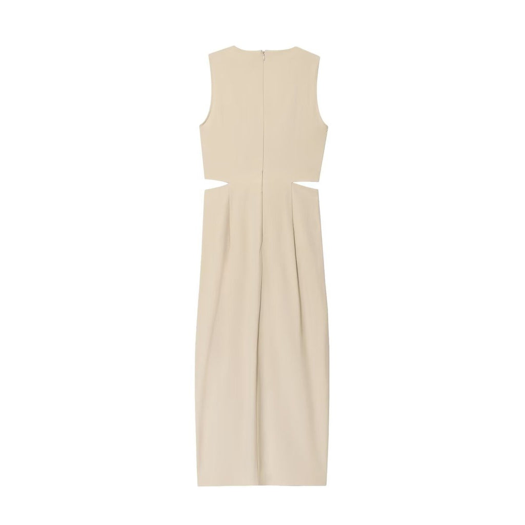 Knot Your Average V-Neck Midi Dress