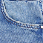 Back In Blue Retro Zip Denim Mini Skirt